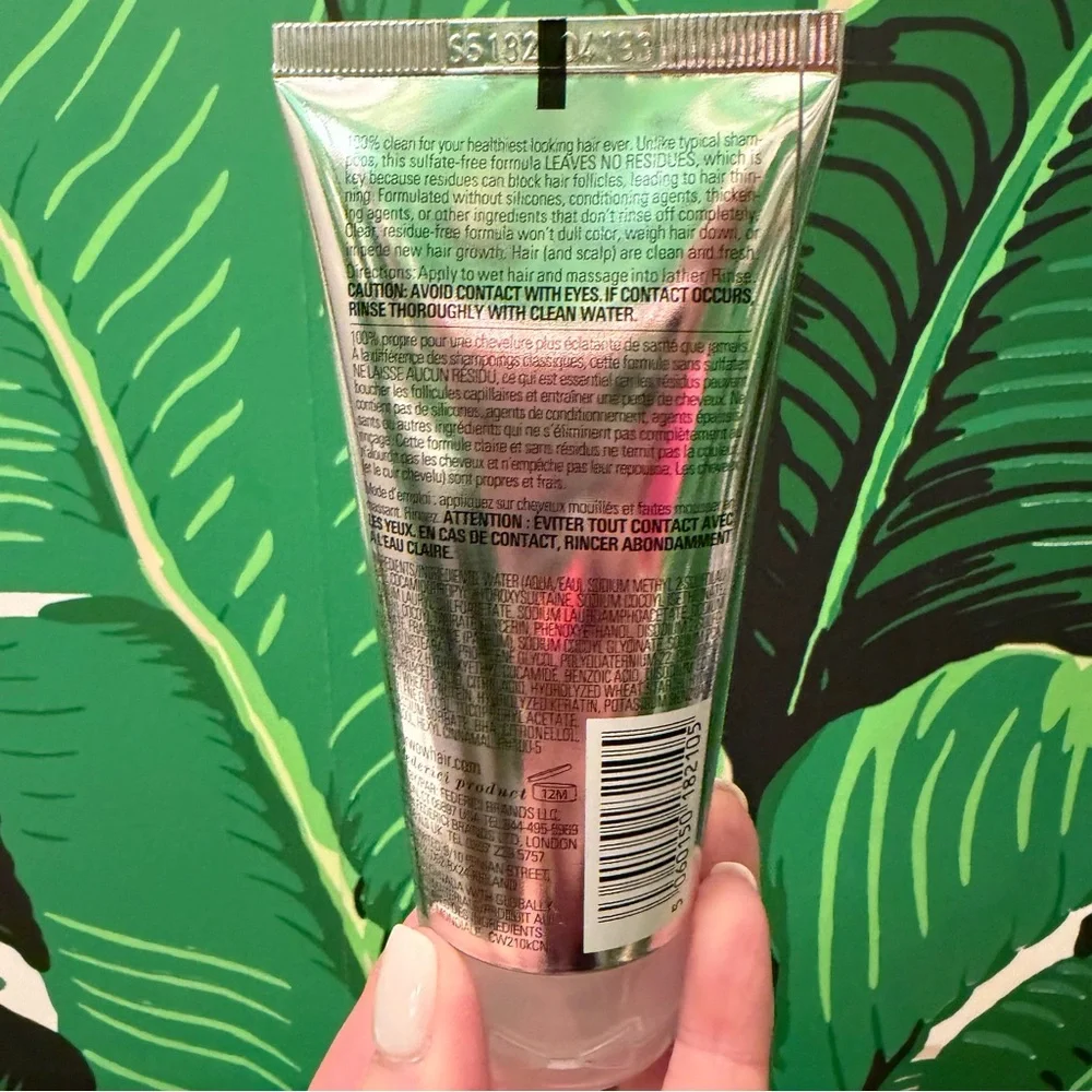 NWT Color Wow Color Security Shampoo Travel Size 2.5 oz 75 mL